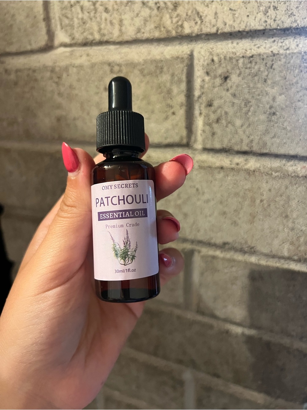 Patchouli Essential Oil - Pink Label - 30ml
